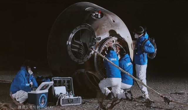 Çin'in uzay istasyonundaki yeni taykonot ekibi ilk uzay yürüyüşünü yaptı