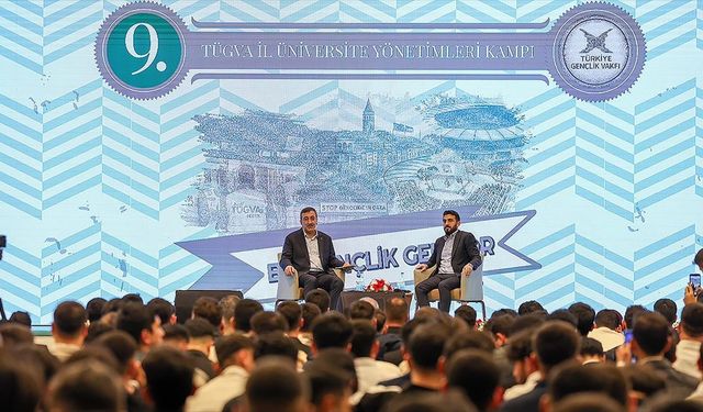 Cumhurbaşkanı Yardımcısı Yılmaz'dan TÜGVA İl Üniversite Yönetimleri Kampı'na ilişkin paylaşım