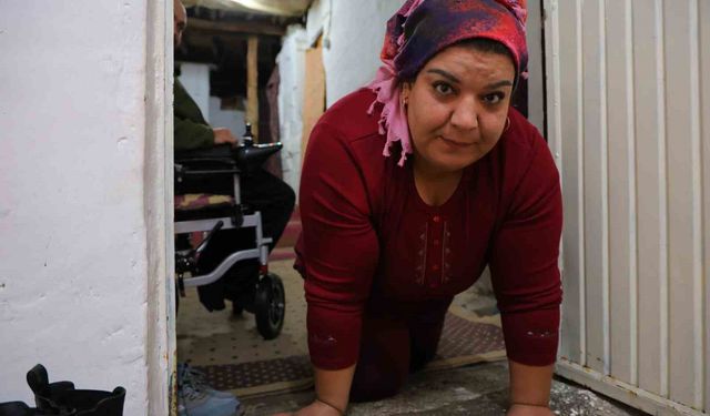 Engelli çiftin yaşam mücadelesi