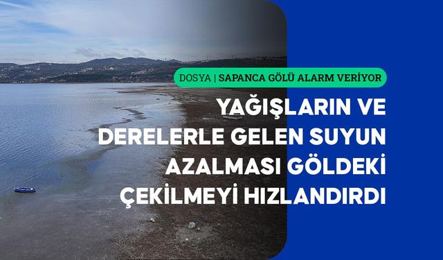 Gölden Kocaeli'ye bir yılda sağlanan su miktarı kadar kaynak yok oldu
