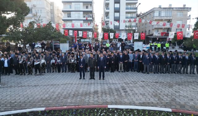 Hatay'da Milli Mücadele'de ilk kurşunun atılışının 107. yıl dönümü kutlandı