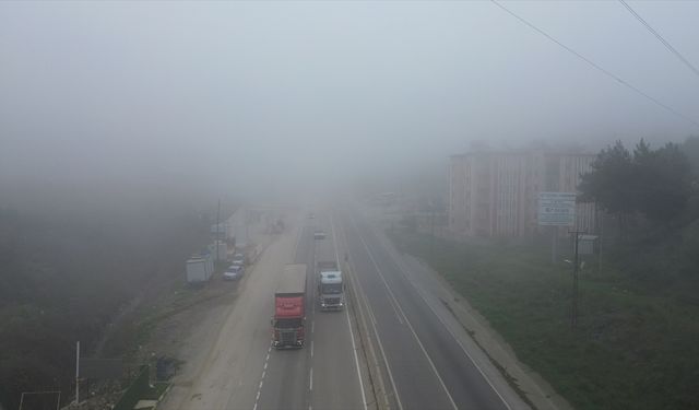 Hatay'da sis etkili oldu