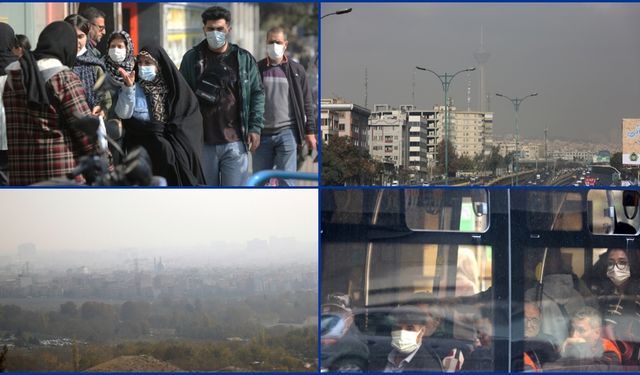 İran'da hava kirliliği yılda 50 bin kişinin ölümüne neden oluyor