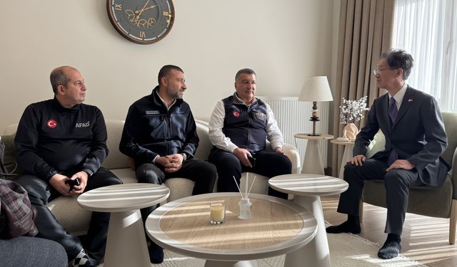 Japonya'nın Ankara Büyükelçisi Tamura Kahramanmaraş'ta ziyaretlerde bulundu