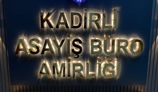 Kadirli'de huzur ve güven uygulaması yapıldı