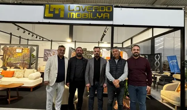 Loverdo Mobilya, Hatay Mobilya Fuarı’nda Büyük İlgi Gördü