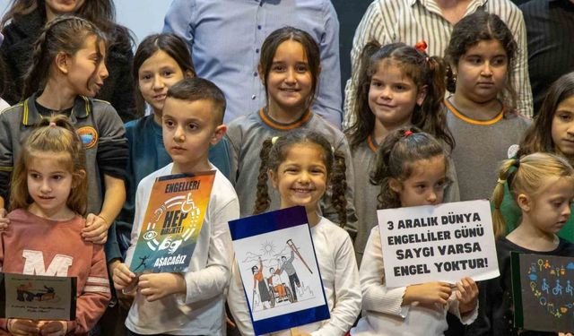 Manavgat’ta miniklere ’Engelleri birlikte aşarız’ eğitimi
