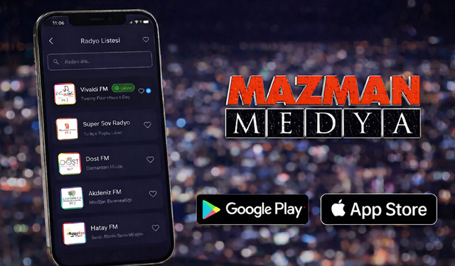 Mazman Medya Mobilde: Hatay’ın En Güçlü Radyoları Tek Çatı Altında