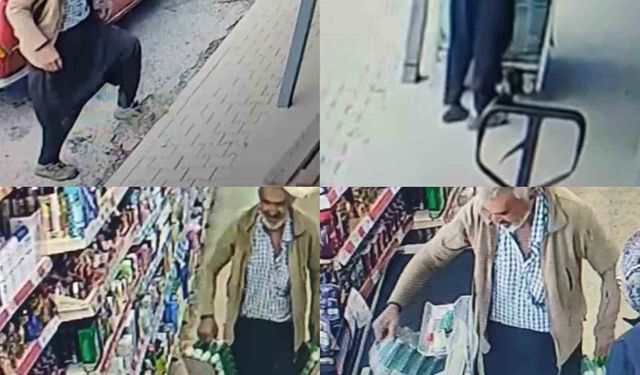 Mersin'de içleri ısıtan görüntü: Çamurlu ayakkabısını çıkardı, çorapla markette alışveriş yaptı