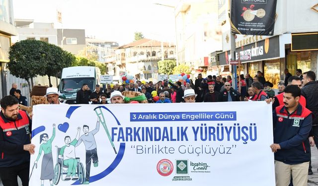 Osmaniye'de '3 Aralık Dünya Engelliler Günü' yürüyüşü düzenlendi