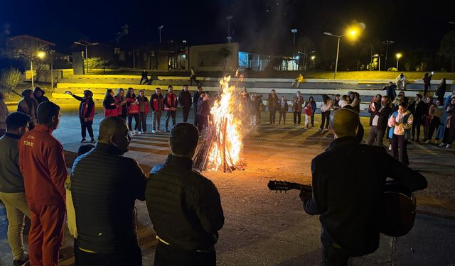 Osmaniye'de engelliler için doğa kampı düzenlendi