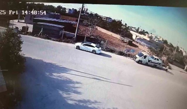 Otomobille geldi çekiciden telefon çaldı: 120 suç kayıtlı hırsızın o anları kamerada