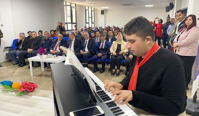 Özel bireylerin etkinliği renkli anlara sahne oldu