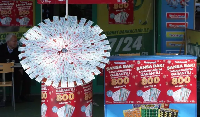 Hatay’da Milli Piyango Biletlerine Yoğun İlgi