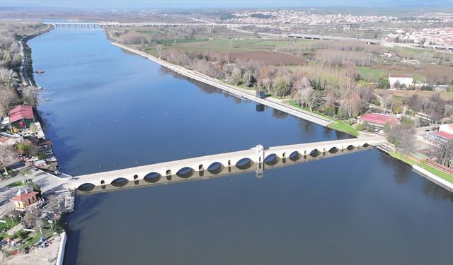 Son dönemdeki yağışlar Meriç ve Tunca nehirlerinin debisini artırdı