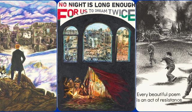 'Sürgündeki Zeytin Ağacına Posterler' sergisi 15 Aralık'ta Londra'da açılacak