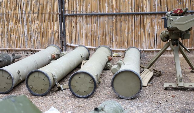 Suriye'nin Dera ilinde 46 adet tanksavar füzesi ele geçirildi