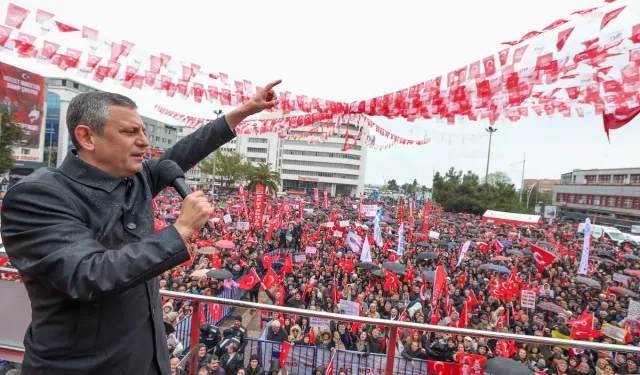 CHP Lideri Özel'den Miting Öncesi Dikkat Çeken Mesaj!