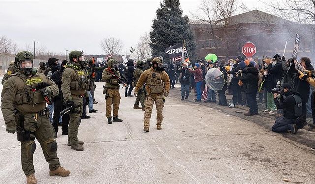 ABD'de Pentagon'un Minnesota'ya gönderilmek üzere 1500 askere hazırlık emri verdiği öne sürüldü
