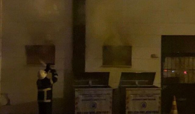 Belen'de okulda yaşanan yangın büyümeden söndürüldü
