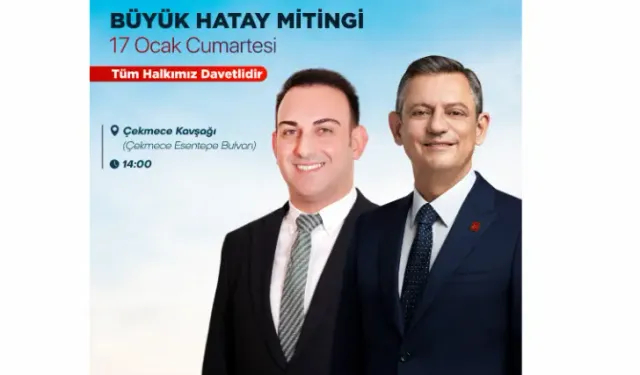 Defne Belediye Başkanı Özgün’den Mitinge Davet