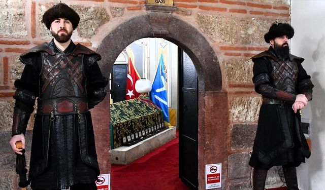 Ertuğrul Gazi Türbesi geçen yıl yaklaşık 3 milyon ziyaretçiyi ağırladı