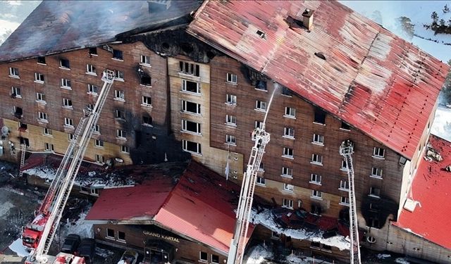 Grand Kartal Otel yangını davasında 11 sanığa müebbet ve bin yıldan fazla ceza verildi