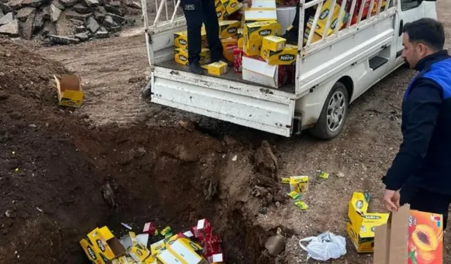 Hatay'da Okul Çevresi Denetiminde Skandal: Ürünler Toprağa Gömüldü