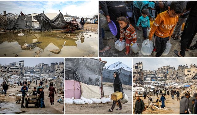 İsrail'in hayatı ve altyapıyı felç ettiği Gazze Şeridi'nin yüzde 85'i susuz