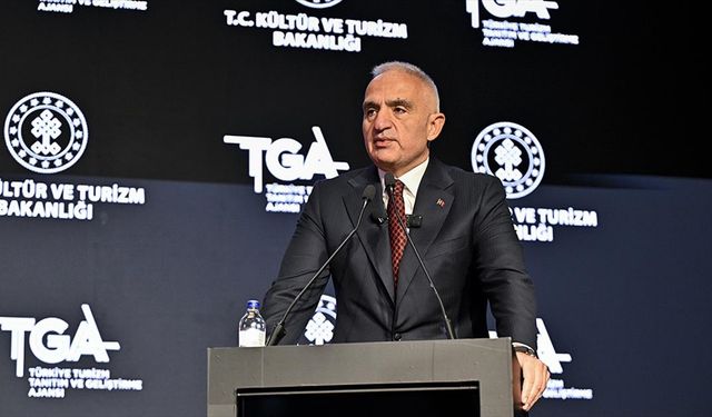 Kültür ve Turizm Bakanı Ersoy: Türkiye'nin 2026 yılı turizm geliri hedefi 68 milyar dolar