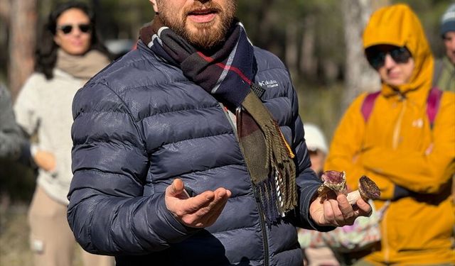 'Mantar avcıları' Antalya'da düzenlenen etkinlikte bir araya geldi