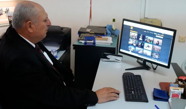 Sumbas Belediye Başkanı Zeki Demiroğlu AA'nın 'Yılın Kareleri' oylamasına katıldı