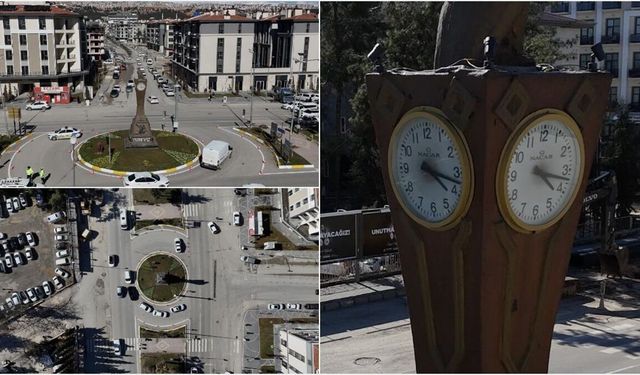 Adıyaman'daki 'saat kulesi' 3 yıldır 04.17'yi gösteriyor