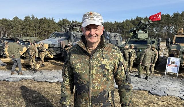 Alman Korgeneral Alexander Sollfrank TSK'nın NATO'ya çok önemli katkı sunduğunu belirtti