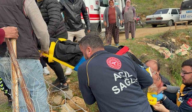 Antalya'da motosiklet uçuruma yuvarlandı: 2 yaralı