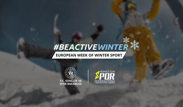 Avrupa Kış Sporları Haftası'nda 11 ilde etkinlikler düzenlenecek