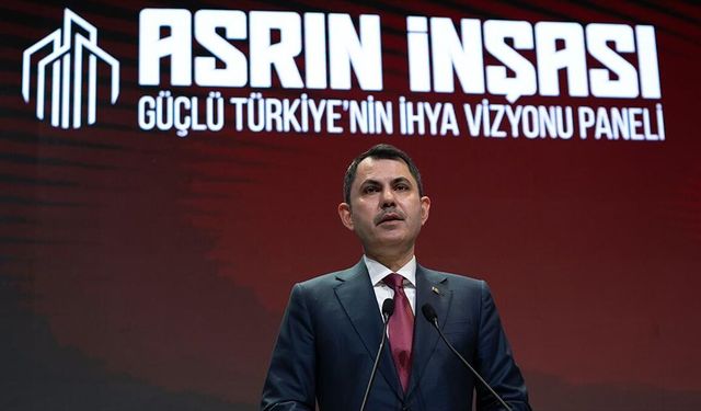 Bakan Kurum: En büyük yıkımlar bile yeniden hayata çevrilebilir, biz hep birlikte bunu başardık