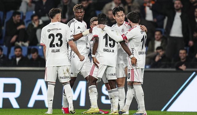 Beşiktaş, deplasmanda RAMS Başakşehir'i 3-2 yendi