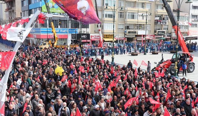 CHP Genel Başkanı Özel, partisinin Burdur mitinginde konuştu: