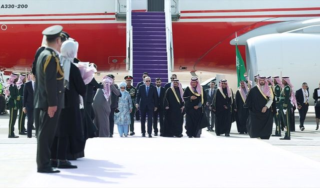 Cumhurbaşkanı Erdoğan, Suudi Arabistan'da
