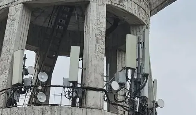 Defne'nin Su Deposu Sessizce Baz İstasyonuna Döndü