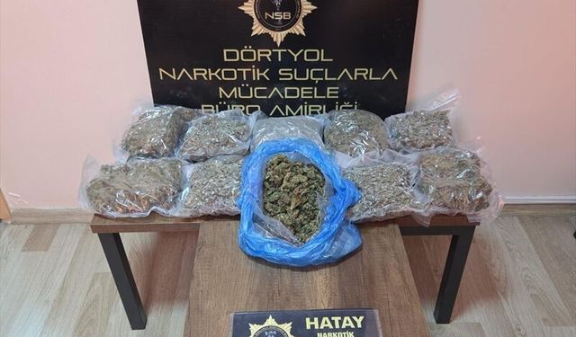 Hatay'da bir tırda 5 kilo 450 gram uyuşturucu ele geçirildi