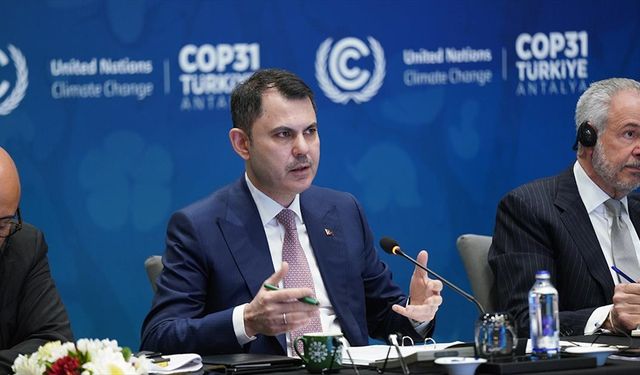 İstanbul'da, Bakan Kurum başkanlığında COP31'in başlangıç toplantısı yapıldı