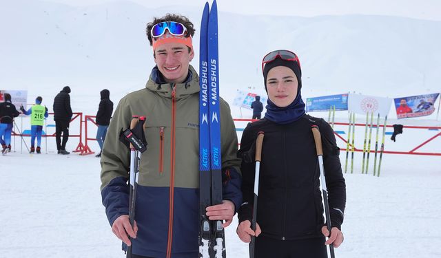 Kayaklı koşucu kardeşler 'uluslararası başarı' peşinde
