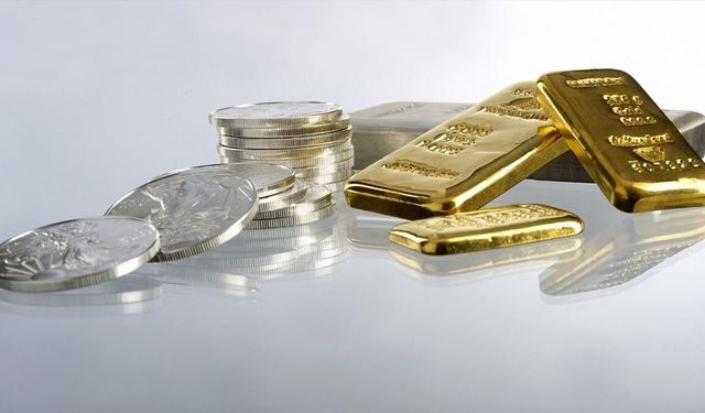 Küresel piyasalarda altın ve gümüş fiyatları geriliyor