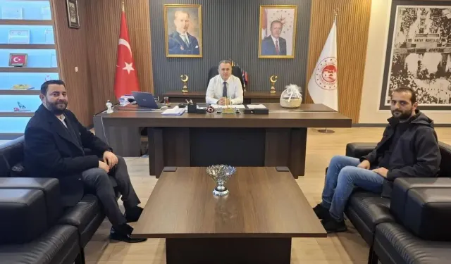 Başkan Karaçay’dan Kaymakam Akdaş’a Ziyaret