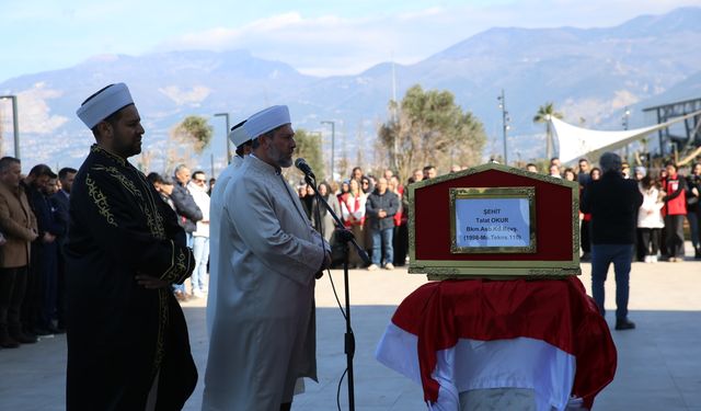 Şehit Kıdemli Başçavuş Talat Okur'un cenazesi Hatay'da defnedildi