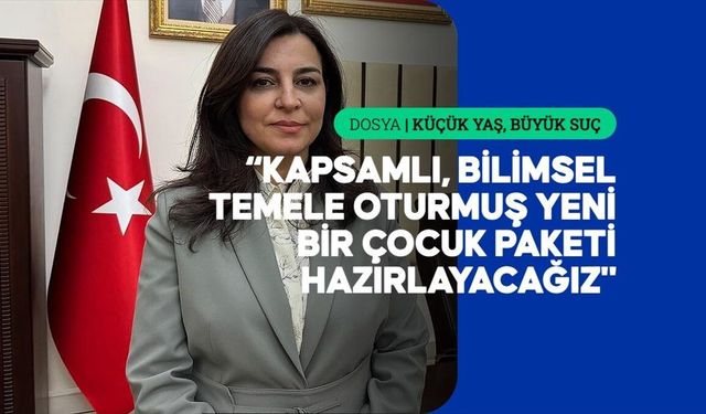 TBMM Suça Sürüklenen Çocuklara İlişkin Araştırma Komisyonu Başkanı Durgut, yol haritalarını anlattı