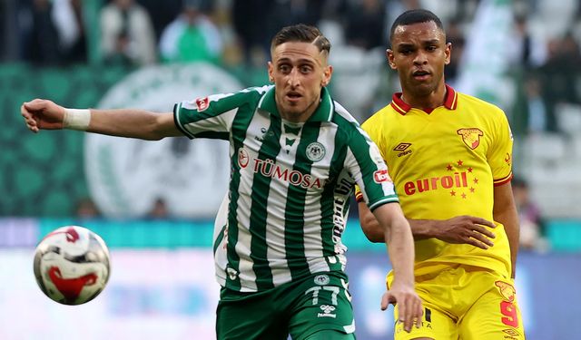 TÜMOSAN Konyaspor ile Göztepe berabere kaldı