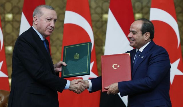 Türkiye ile Mısır arasında anlaşmalar imzalandı